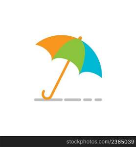 umbrella logo vector template icon design