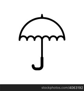 Umbrella outline icon