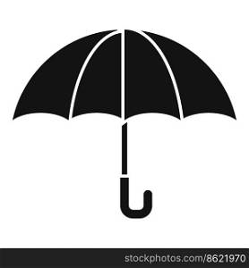 Umbrella protection icon simple vector. Agent service. Call center. Umbrella protection icon simple vector. Agent service