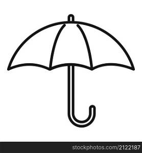 Umbrella trust icon outline vector. Love agreement. Friend solidarity. Umbrella trust icon outline vector. Love agreement
