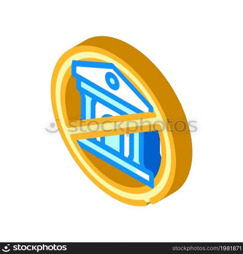 underbanked finance isometric icon vector. underbanked finance sign. isolated symbol illustration. underbanked finance isometric icon vector illustration