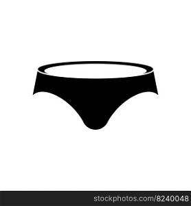 Underpants icon symbol illustration design template