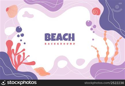 Underwater Life Sea Ocean Beach Abstract Wave Background