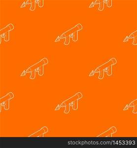Underwater speargun pattern vector orange for any web design best. Underwater speargun pattern vector orange