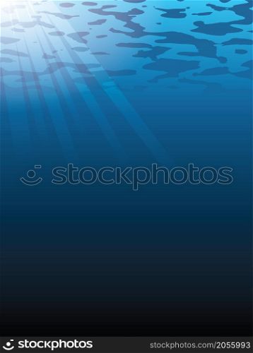 underwater vector background eps 10