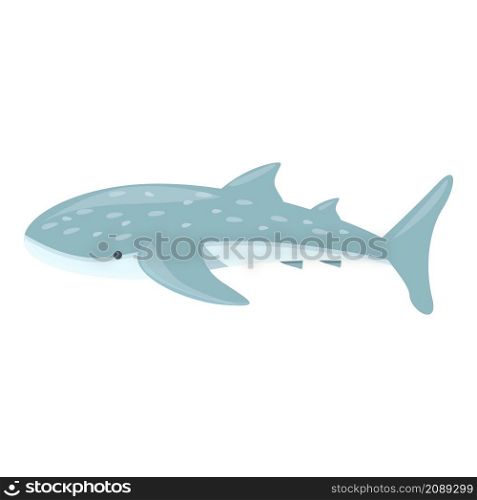 Underwater whale shark icon cartoon vector. Marine fish. Ocean animal. Underwater whale shark icon cartoon vector. Marine fish
