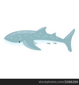 Underwater whale shark icon cartoon vector. Marine fish. Ocean animal. Underwater whale shark icon cartoon vector. Marine fish