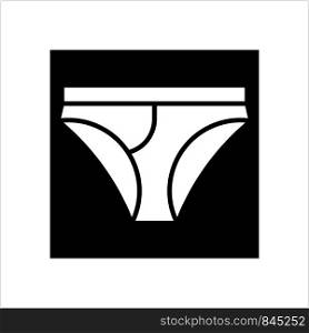 Underwear Icon, Underwear Vector Art Illustration
