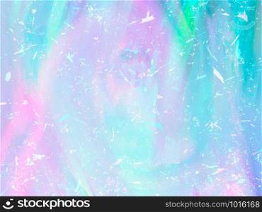 Unicorn background with rainbow mesh. Fantasy gradient backdrop with hologram. Vector illustration for poster, brochure, invitation, cover book, catalog.. Unicorn background with rainbow mesh. Fantasy gradient backdrop with hologram. Vector illustration for poster, brochure, invitation, cover , catalog.
