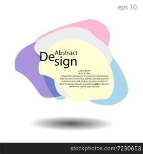 Unique abstract graphic elements. Banner. Design template for presentation or etc . Abstract forms with color composition . Minimal mesh background. Modern style vector. Unique abstract graphic elements. Banner. Design template for presentation or etc .