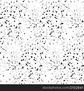 Unique black paint splatter vector seamless pattern design. Awesome for fabric, textile, background, wallpaper, scrap booking, gift wrap, accessories, and clothing. Surface pattern design.