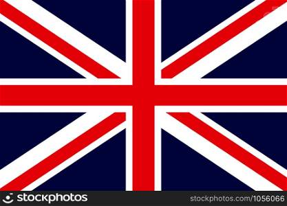 United kingdom flag background. Vector eps10 illustration