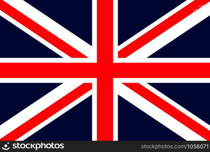 United kingdom flag background. Vector eps10 illustration