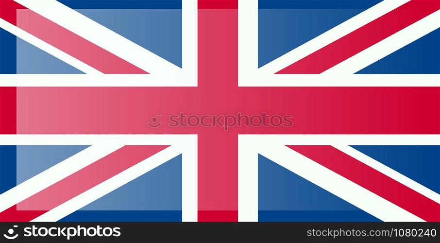 United Kingdom Flag. Flag of the Great Britain, British flag, Union Jack,