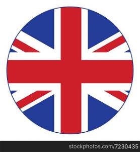 United Kingdom,of vector flag, icon sticker.
