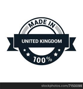 United Kingdom stamp design vector
