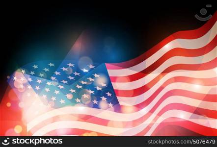 United States flag. United States flag. Holiday background for USA Independence Day. Fourth of July celebrate