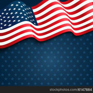 United States flag. United States flag. USA Independence Day background. Fourth of July celebrate