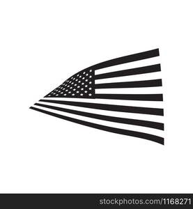 United states of america flag design template