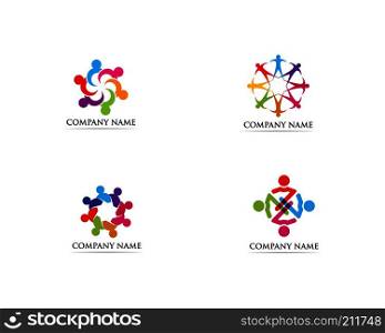 Unity people logo and symbol