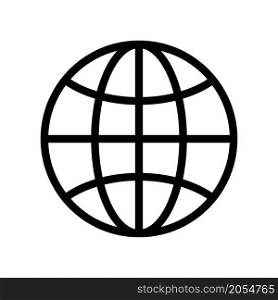 Universal grid globe icon. World orb. Logo design. App button. Cartoon clipart. Vector illustration. Stock image. EPS 10.. Universal grid globe icon. World orb. Logo design. App button. Cartoon clipart. Vector illustration. Stock image.