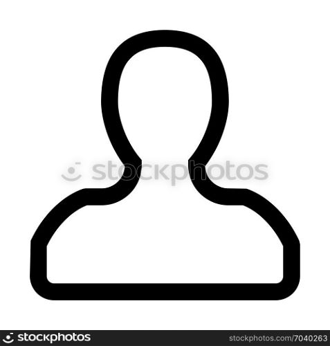 unknown user, icon on isolated background