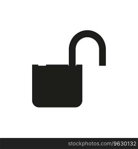 Unlock key icon for security. Vector illustration. EPS 10. Stock image.. Unlock key icon for security. Vector illustration. EPS 10.