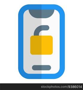unlock smartphone using secure passcode. High quality photo. unlock smartphone using secure passcode.