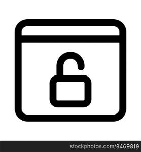 Unlocking a secure web login for admin