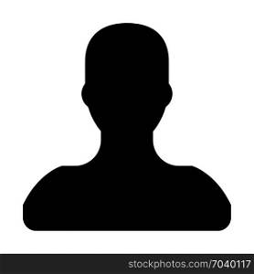 unnamed user, icon on isolated background