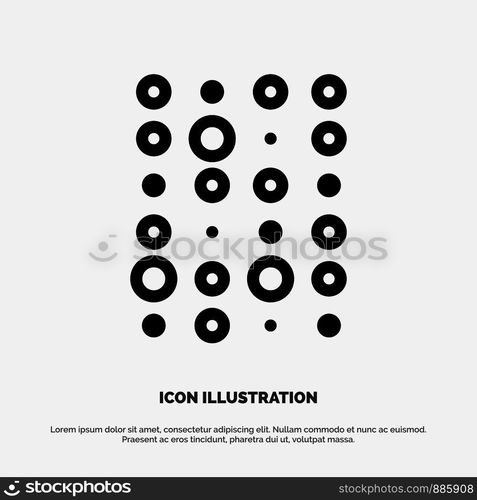 Unstructured, Data, Insecure Data, Science Line Icon Vector