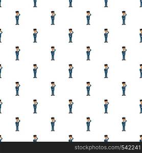 Unsuccessful businessman wearing blue suit pattern seamless repeat in cartoon style vector illustration. Unsuccessful businessman pattern