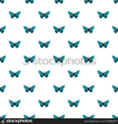 Unusual butterfly pattern seamless in flat style for any design. Unusual butterfly pattern seamless