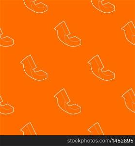 Up arrow pattern vector orange for any web design best. Up arrow pattern vector orange
