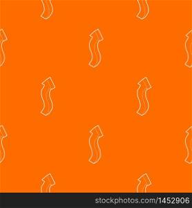Up arrow pattern vector orange for any web design best. Up arrow pattern vector orange