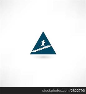 Up the pyramid icon