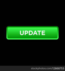 update button website vector template