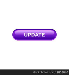 update button website vector template