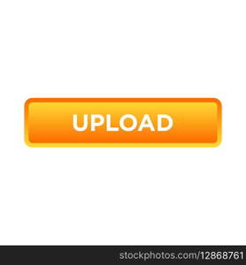 upload button website vector template