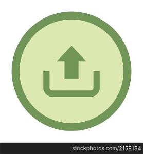 upload circle icon