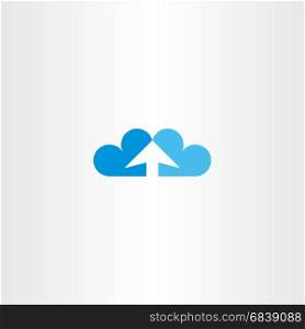 upload vector icon arrow heart cloud