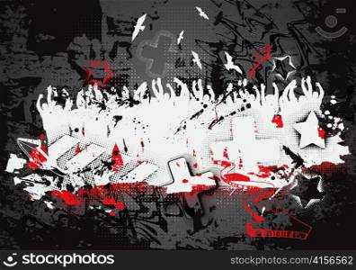 urban grunge background vector illustration