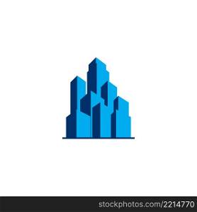 urban icon, apartment logo vector illustration design.