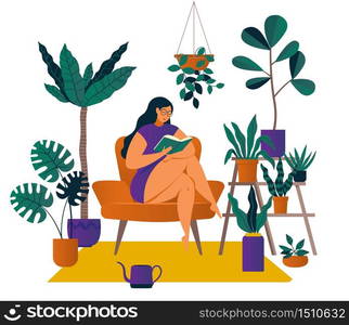 Urban jungle, trendy home decor with plants, cacti, tropical leaves. Urban jungle, trendy home decor with plants, cacti, tropical leaves.