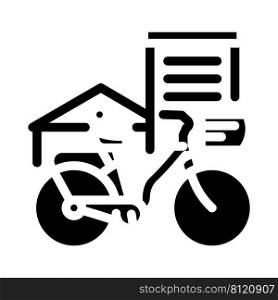 urban riding glyph icon vector. urban riding sign. isolated contour symbol black illustration. urban riding glyph icon vector illustration