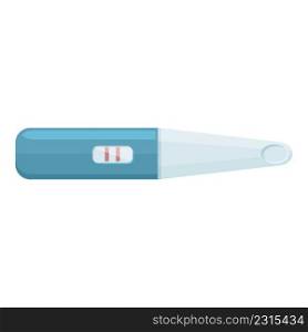 Urine pregnant test icon cartoon vector. Positive pregnancy. Negative kit. Urine pregnant test icon cartoon vector. Positive pregnancy