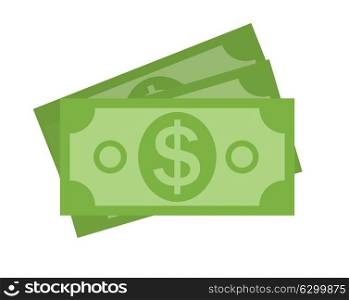 US Dollar Stack Paper Banknotes Icon Sign Business Finance Money Concept Vector Illustration EPS10. US Dollar Stack Paper Banknotes Icon Sign Business Finance Mone