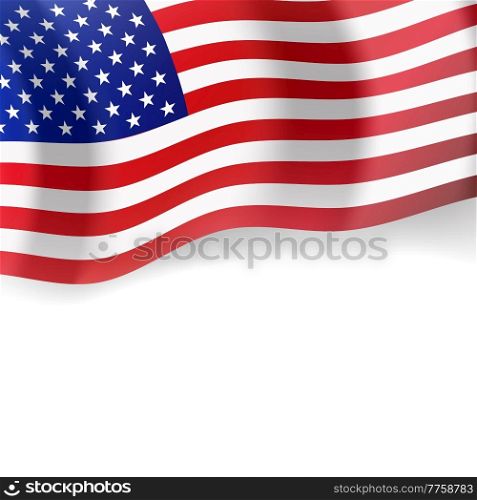 USA flag background template. Vector Illustration EPS10. USA flag background template. Vector Illustration. EPS10