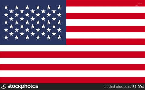 USA flag pattern background.Vector EPS10