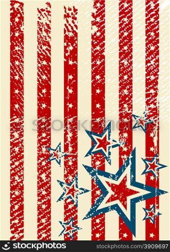 USA flag theme background and texture